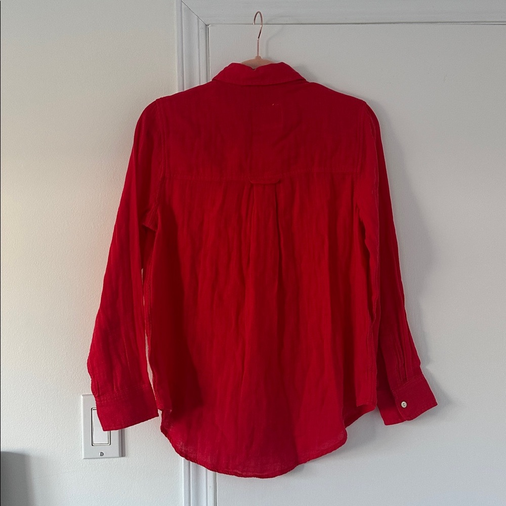 RAILS Ellis Shirt in Cherry - Picture 4 of 10